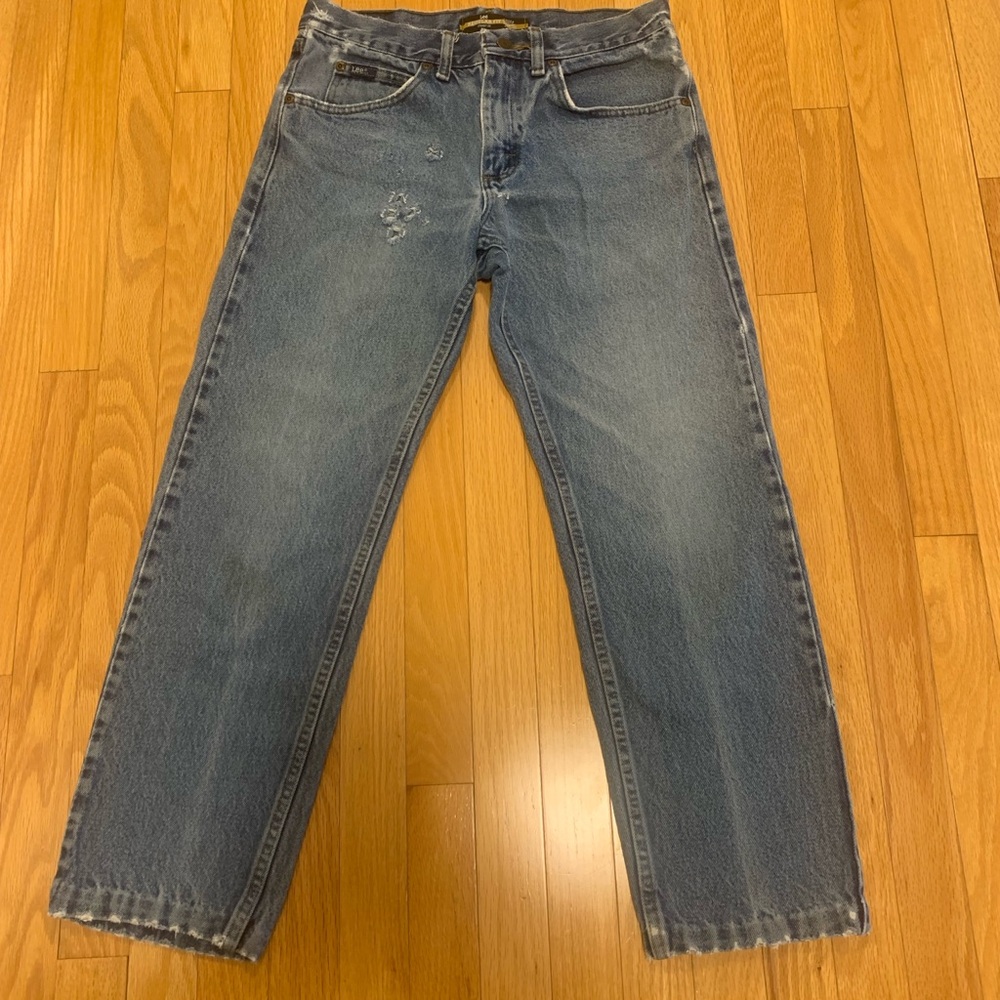 Lee Distressed Blue Jeans